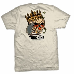 CAMISETA THUG NINE - KING IS DEAD OFF WHITE - comprar online