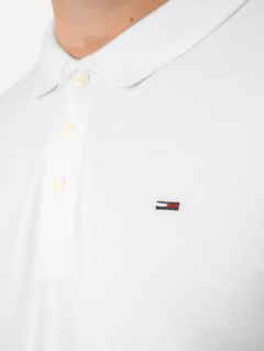 CAMISETA POLO TOMMY JEANS - BRANCO na internet