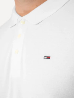 CAMISETA POLO TOMMY JEANS - BRANCO na internet