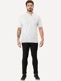 CAMISETA POLO TOMMY JEANS - BRANCO - comprar online