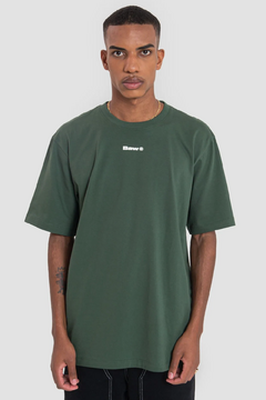 CAMISETA BAW - SELFIE LOGO VERDE ESCURO - loja online