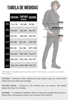 Calça Jeans - Malone Strech Skinny Sarja Preto - CAFA STORE