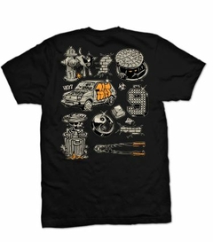 CAMISETA THUG NINE - MESS PRETO - comprar online