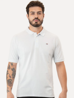 CAMISETA POLO TOMMY JEANS - BRANCO