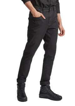 Calça Jeans - Malone Strech Skinny Sarja Preto