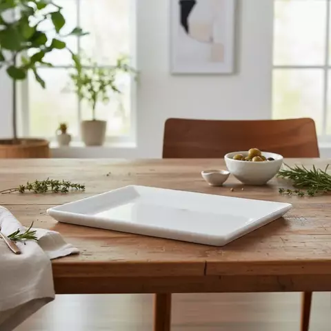 Plato Rectangular (Bandeja Café) - comprar online