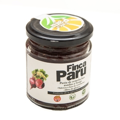 Pasta de Remolachas asadas a fuego "Finca Paru" Org. Cert. Sin Tacc