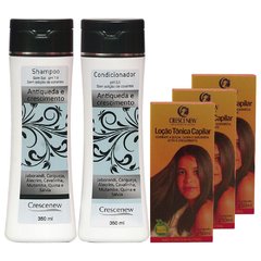 kit de crescimento de cabelo