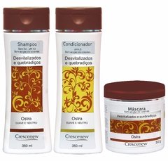 kit de produtos para cabelos