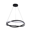 PENDENTE LED EUNI ODI 60CM 58W 3000K PT NORDECOR 2873