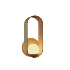 Imagem do Arandela Sfera 52 x 25 x 19cm 1xE27 em Madeira Accord 4191