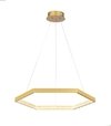 Pendente Hex Dourado