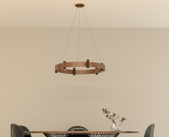 Pendente Flow Redondo 60cm x 13,5cm 12xGu10 MR11 ACCORD 1497 - comprar online