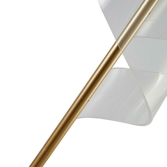 ABAJUR LED DE COLUNA RUBAN 12W 3000K DOURADO FOSCO NORDECOR 2490 na internet