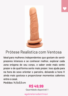 Prótese Realística com Ventosa