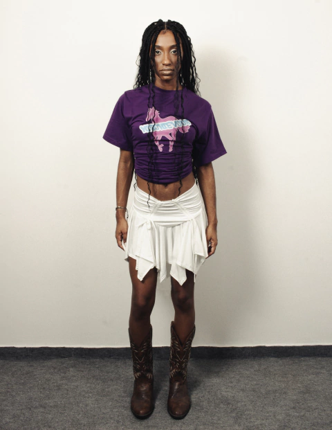 T-shirt mischievous cawboy