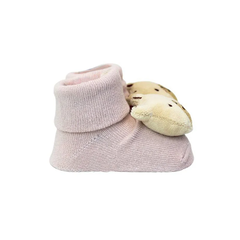 Pantufa antiderrapante com chocalho - Clingo na internet