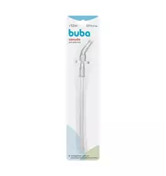 Refil canudo de silicone Buba