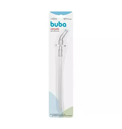 Refil canudo de silicone Buba