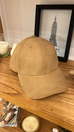 GORRA IBIZA Gamuzada (camel) - comprar online