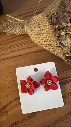 AROS FLOR (rojo) - comprar online