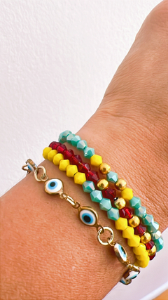 Set pulseras ojitos - comprar online