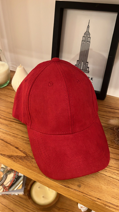 GORRA IBIZA Gamuzada (roja) - comprar online