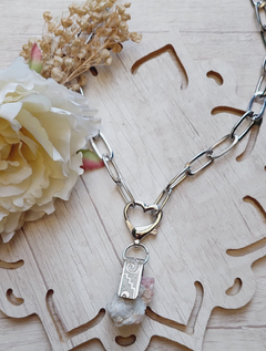 Collar Cuarzo rosa - comprar online