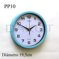 RELOJ PARED DAKOT 19,5 CM COD: PP10 - Valani