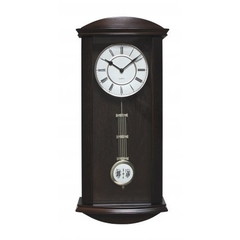RELOJ PENDULO MADERA 56X25CM COD: 230084