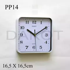 RELOJ PARED DAKOT 16,5CM COD: PP14 - tienda online