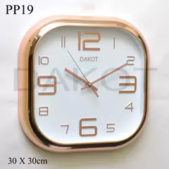 RELOJ PARED DAKOT 30CM COD: PP19 en internet