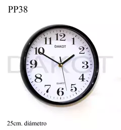 RELOJ PARED DAKOT 25CM COD: PP38 - Valani