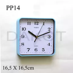 RELOJ PARED DAKOT 16,5CM COD: PP14 - comprar online