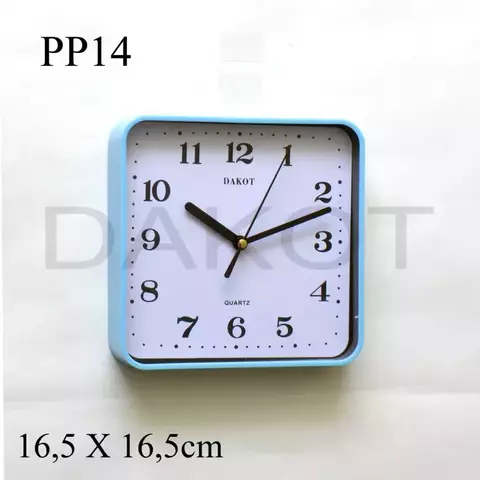 RELOJ PARED DAKOT 16,5CM COD: PP14 - comprar online