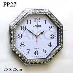 RELOJ PARED DAKOT 26CM COD: PP27 - comprar online