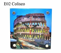 RELOJ MESA 15 x 15CM COD: E02