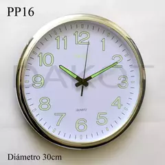 RELOJ PARED DAKOT 30 CM COD: PP16 - comprar online