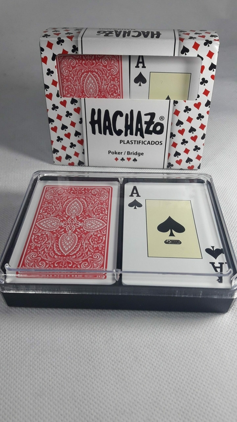 Naipe Hachazo Plastificadas