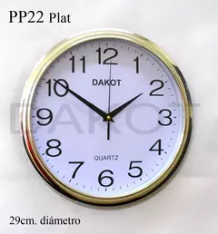 RELOJ PARED DAKOT 32CM COD: PP22 en internet