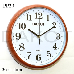 RELOJ PARED DAKOT 30CM COD: PP29