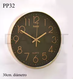 RELOJ PARED DAKOT 30CM COD: PP32 - comprar online