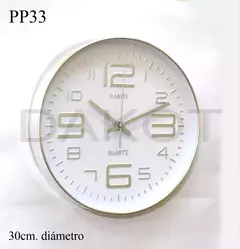 RELOJ PARED DAKOT 30CM COD: PP33