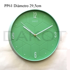 RELOJ PARED DAKOT 29.5CM COD: PP61