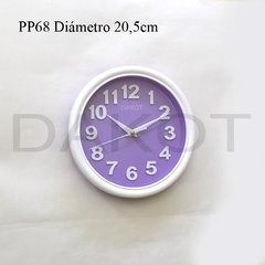RELOJ PARED DAKOT 20.5CM COD: PP68 - Valani