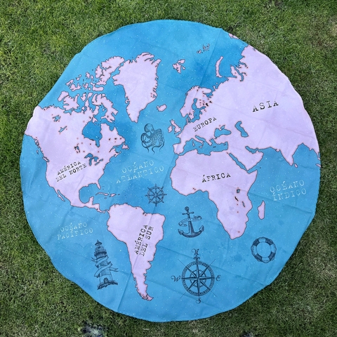 Lona playera - Mapa acqua