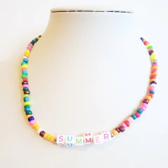 Choker Letrinhas - Summer na internet