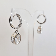 Argolinhas Gota de Strass - comprar online