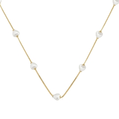 Choker Pérola Coração