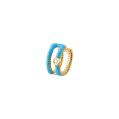 Piercing Fake Duplo - Azul